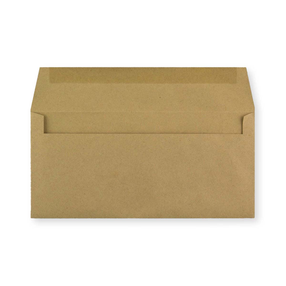 DL Manila Brown Gummed Recycled Envelope (102 x 216mm)