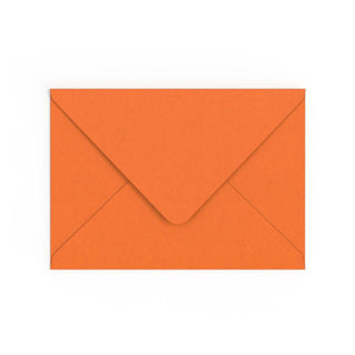 C5 Flame Orange British Made Gummed V-Flap Envelope (162 x 229mm)