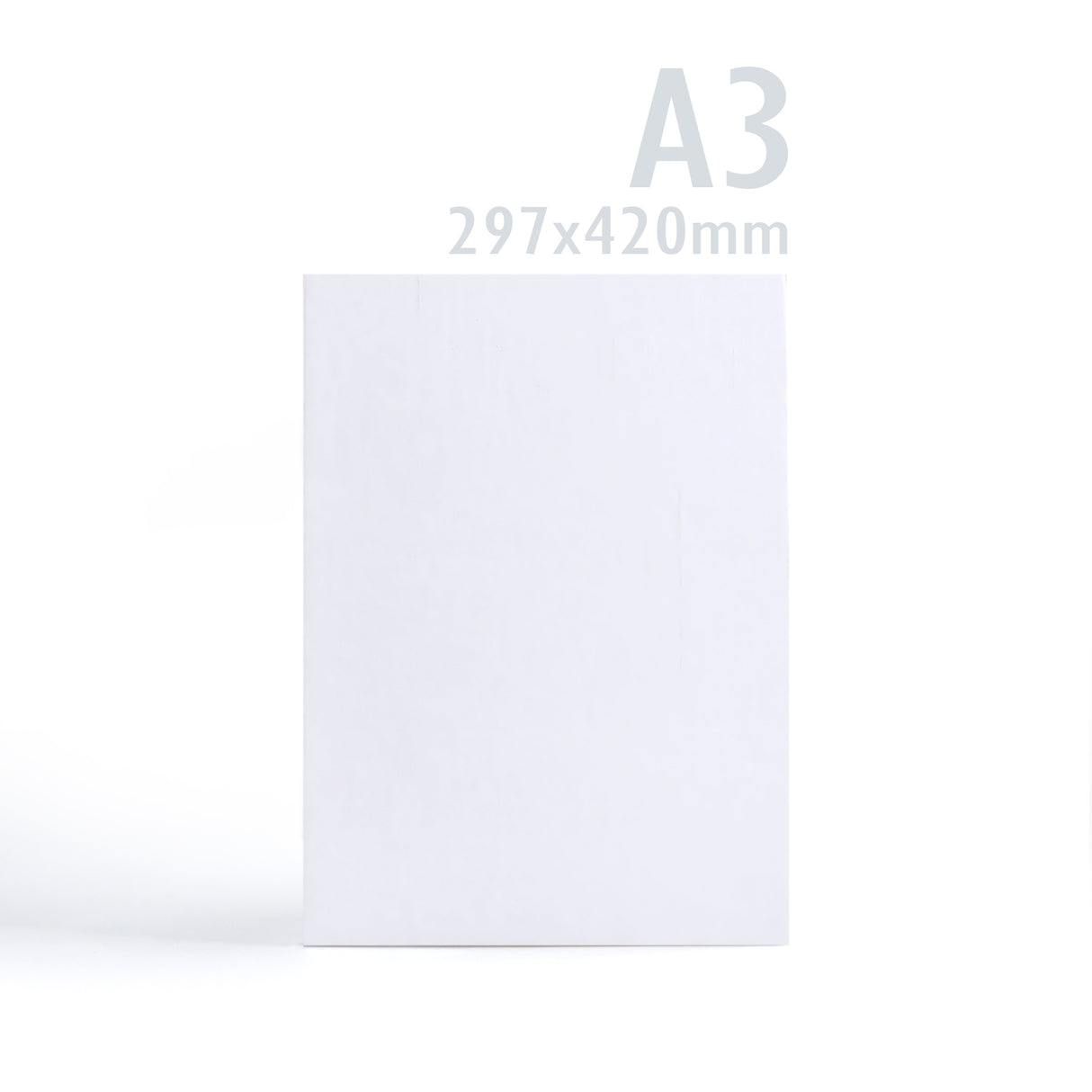 A3 Hvitt Kort 300 g/m² pakke med 50 stk