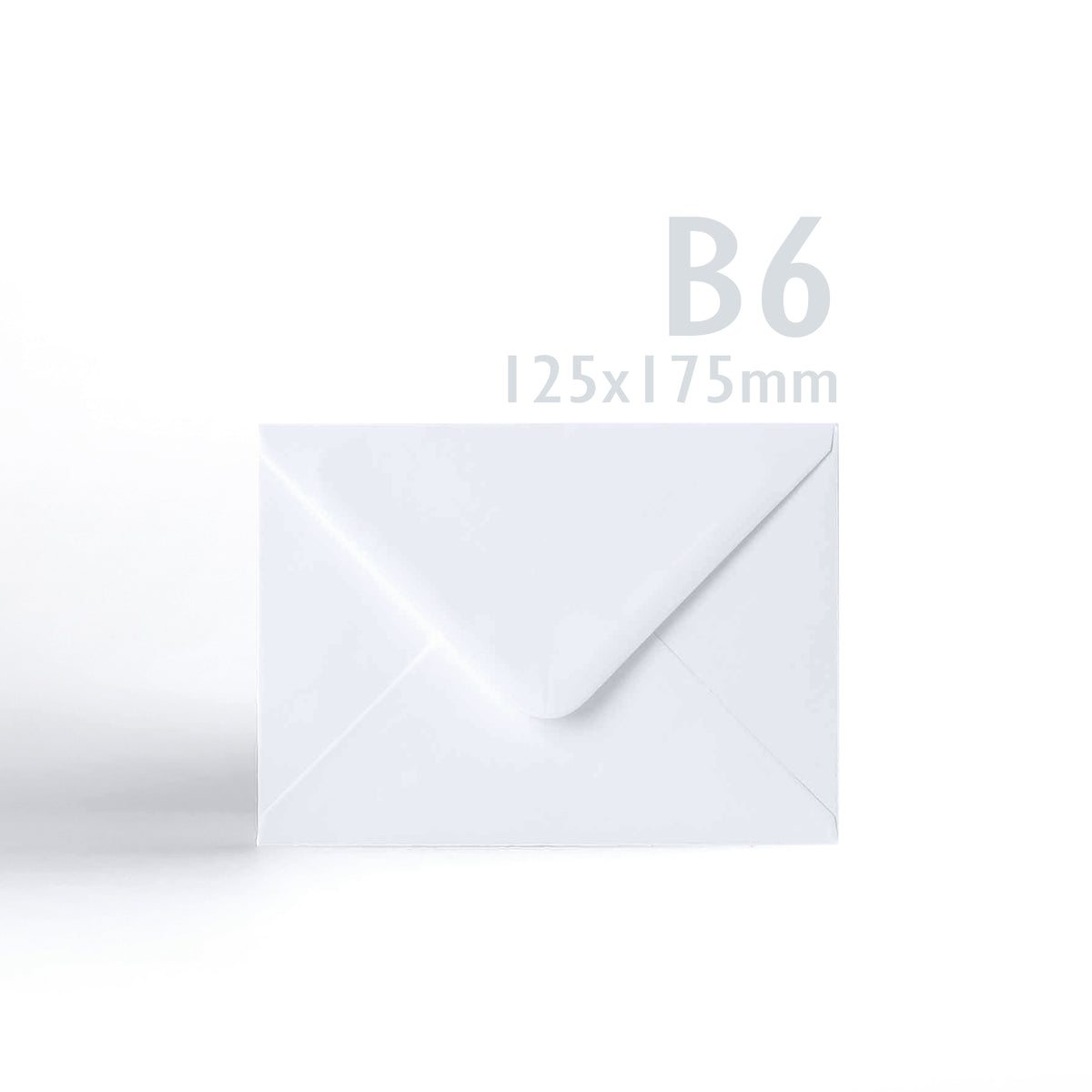 Hvite Konvolutter 100 g/m² pakke med 200 stk