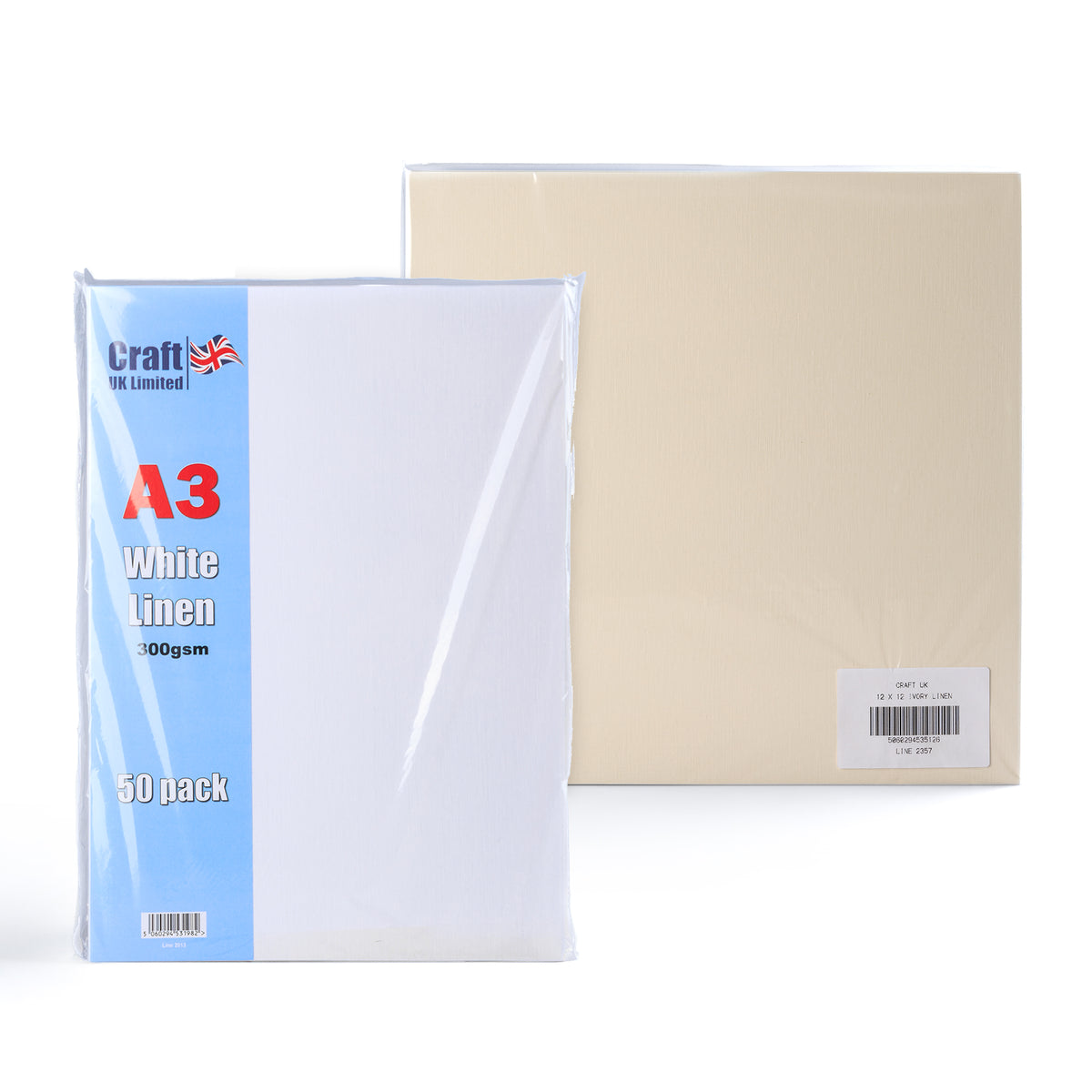 Lin Kort 300 g/m² pakke