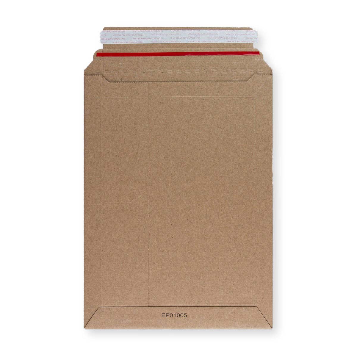 Manila Brown Peel & Seal Rigid Board Mailers Envelope (340 x 250mm)