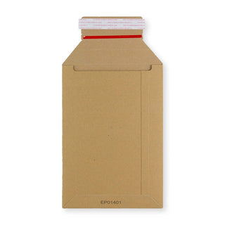 Manila Brown Peel & Seal Rigid Board Mailers Envelope (245 x 170mm)