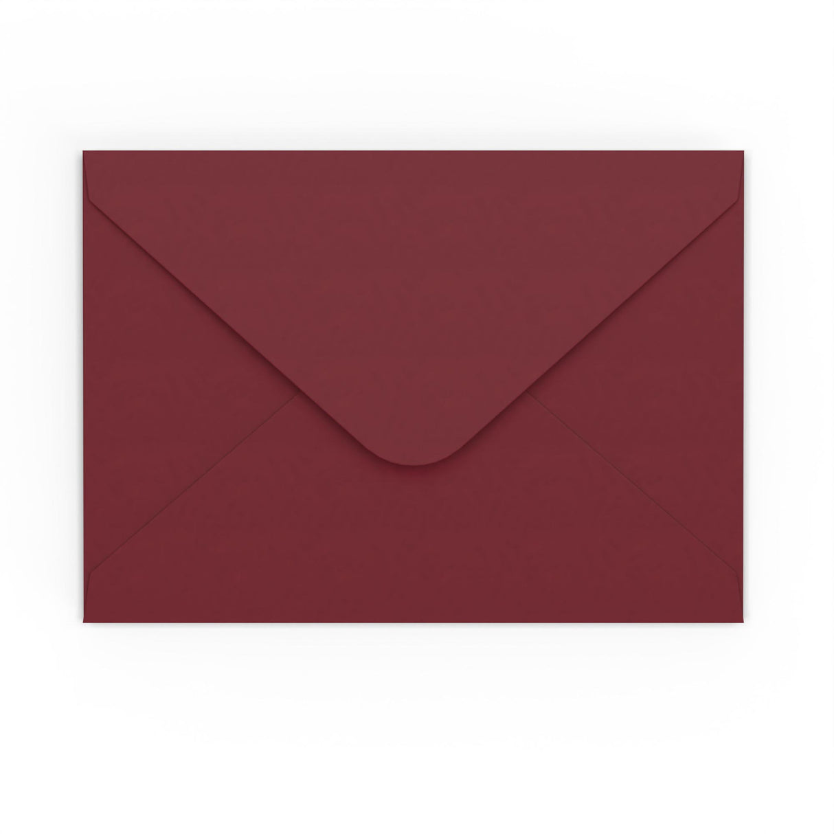 Burgundy envelopes