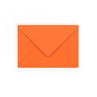 C6 Orange Gummed V-Flap Envelope (114 x 162mm)