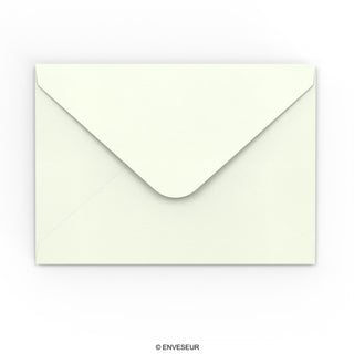DL Milk White Hammer Envelope (110 x 220mm)