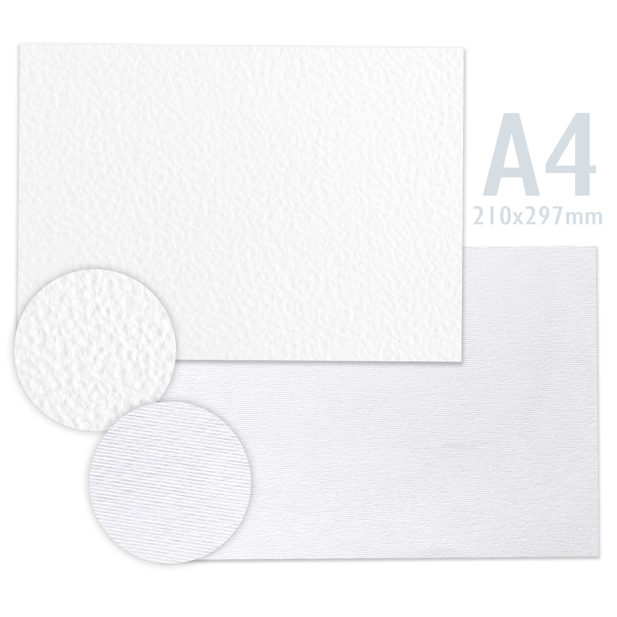 Dekorativt Strukturert Papir 300 g/m² pakke