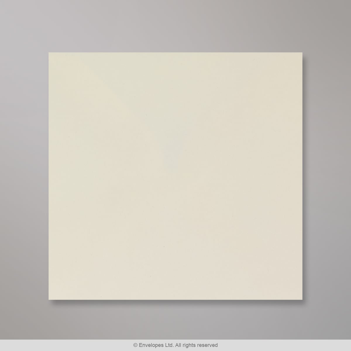 Ivory Wove Gummed V-Flap Greeting Card Envelope (140 x 140mm)