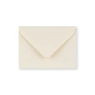 C7 Ivory Wove Gummed V-Flap Greetings Envelope (82 x 113mm)