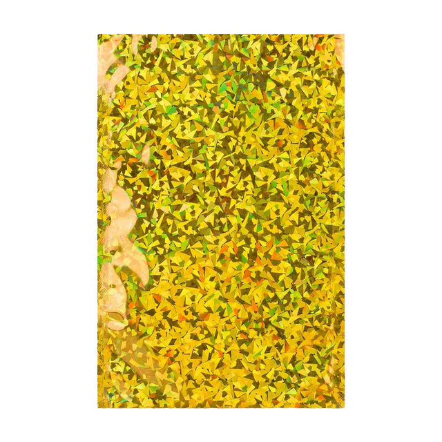 Holographic Finish Foil Bags Holographic Gold 229 x 162 mm (C5)