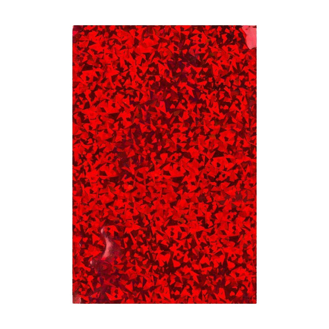Holographic Finish Foil Bags Holographic Red 229 x 162 mm (C5)