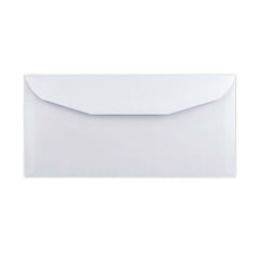 White Opaque Gummed Business Envelope (114 x 235mm)