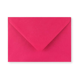 Fuschia Pink Gummed V-Flap Greeting Card Envelope (133 x 184mm)