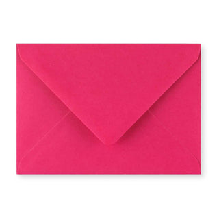 C6 Fuschia Pink Gummed V-Flap Greetings Envelope (114 x 162mm)