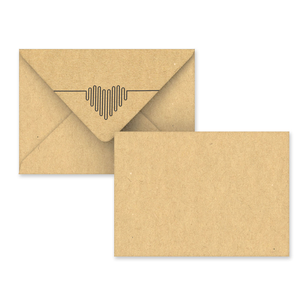 Valentine's Coloured Envelope (Heatbeat Design)