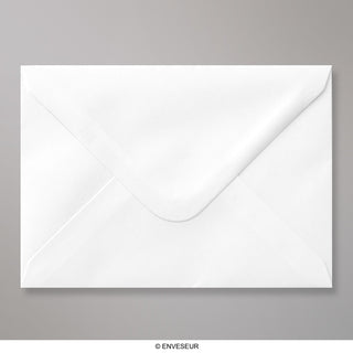 White envelope 120x165 mm