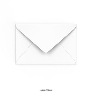 127x190 mm White Envelope