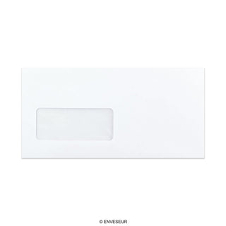 110x220 mm (DL) White Envelope