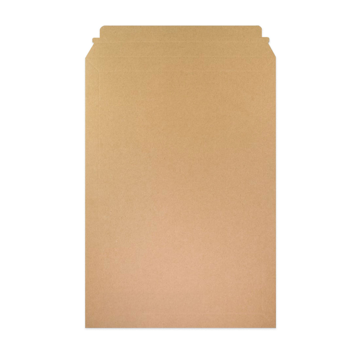 Manila Brown Peel & Seal Rigid Board Mailers Envelope (460 x 330mm)