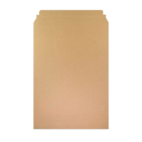 Manila Brown Peel & Seal Rigid Board Mailers Envelope (460 x 330mm)