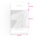 Cello Bags (With Header) Clear 85 x 80 mm