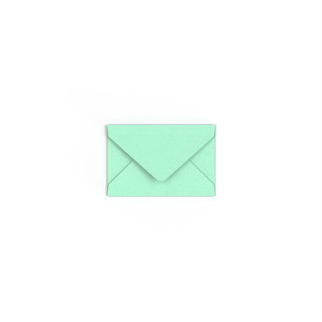 Jade Green British Made Gummed V-Flap Envelope (62 x 94mm)