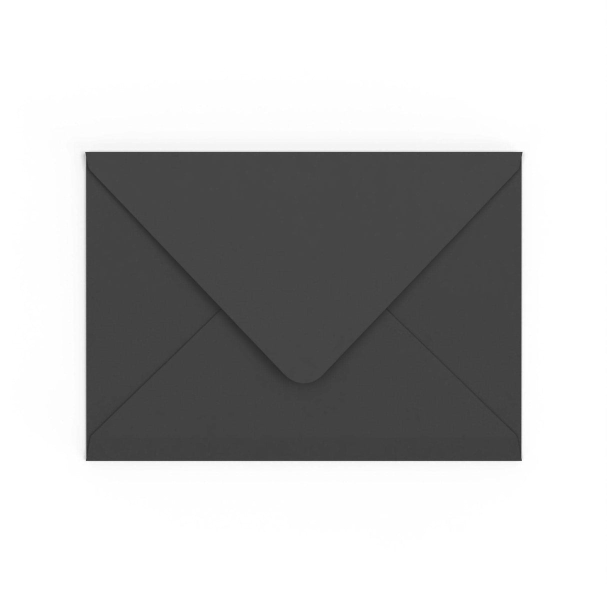 C5 Black British Made Gummed V-Flap Envelope (162 x 229mm)