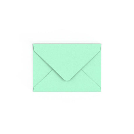 C6 Jade Green British Made Gummed V-Flap Envelope (114 x 162mm)