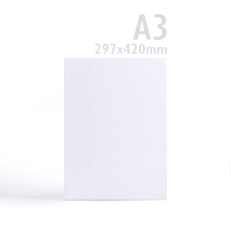 A3 Hvitt Kort 300 g/m² pakke med 50 stk