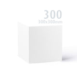 300x300 hvitt Premier-kort, 250 g/m², pakke