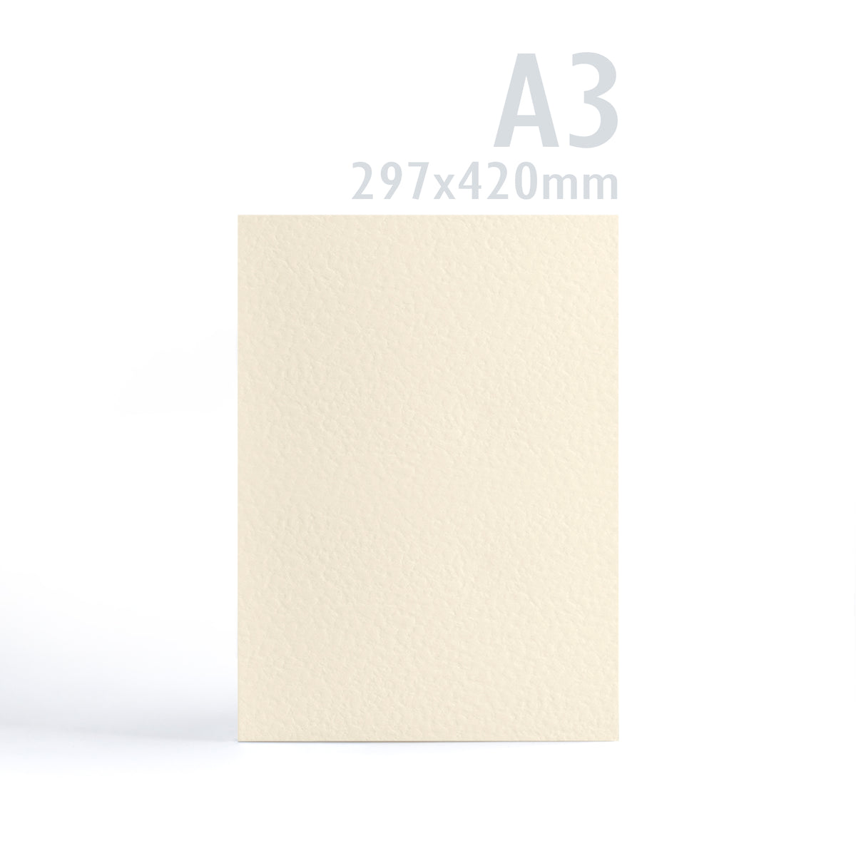 Hamret Kort 300 g/m² pakke med 50 stk