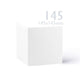 White Smooth Cards & Envelopes Pack White 155x155 mm + 145x145 mm