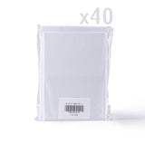 White Smooth Cards & Envelopes Pack
