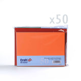 Blandet kort i sterke farger, 225 g/m², og konvolutter, 100 g/m²
