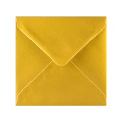 Metallic Gold Gummed V-Flap Greeting Card Envelope (140 x 140mm)