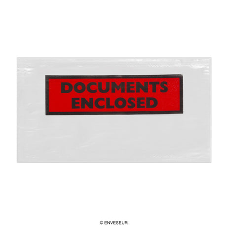 Clear Documents Enclosed Wallets - Printed