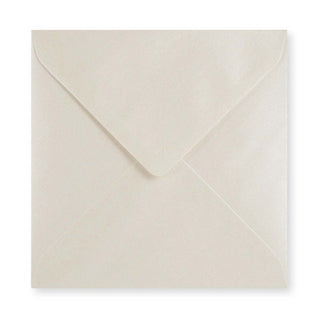 Oyster Gummed V-Flap Greeting Card Envelope (155 x 155mm)