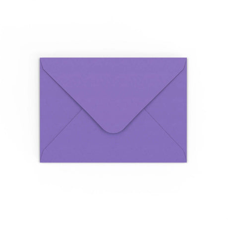 Purple Gummed V-Flap Envelope (125 x 175mm)