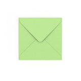 Pale Green Gummed V-Flap Envelope (130 x 130mm)