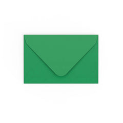 Dark Green Gummed V-Flap Envelope (65 x 94mm)