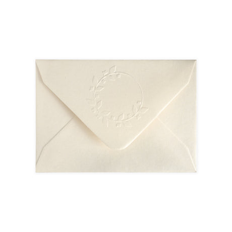 Embossed Flap - Laurel Crest