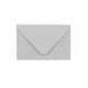 Pale Grey Gummed V-Flap Envelope (65 x 94mm)