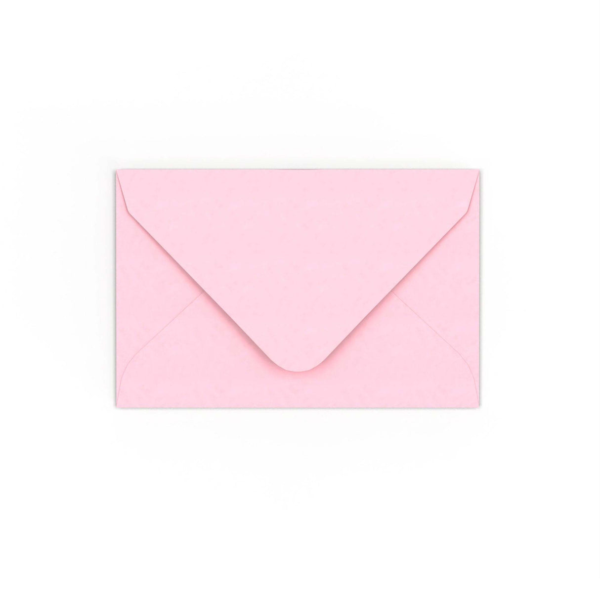 Pale Pink Gummed V-Flap Envelope (65 x 94mm)