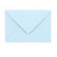 C5 Pale Blue Gummed V-Flap Envelope (162 x 229mm)