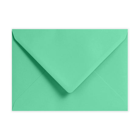C5 Pale Green Gummed V-Flap Envelope (162 x 229mm)