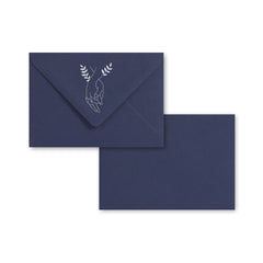 Wedding Envelopes (Hand Bonding Design) Dark Blue 114 x 162 mm (C6)