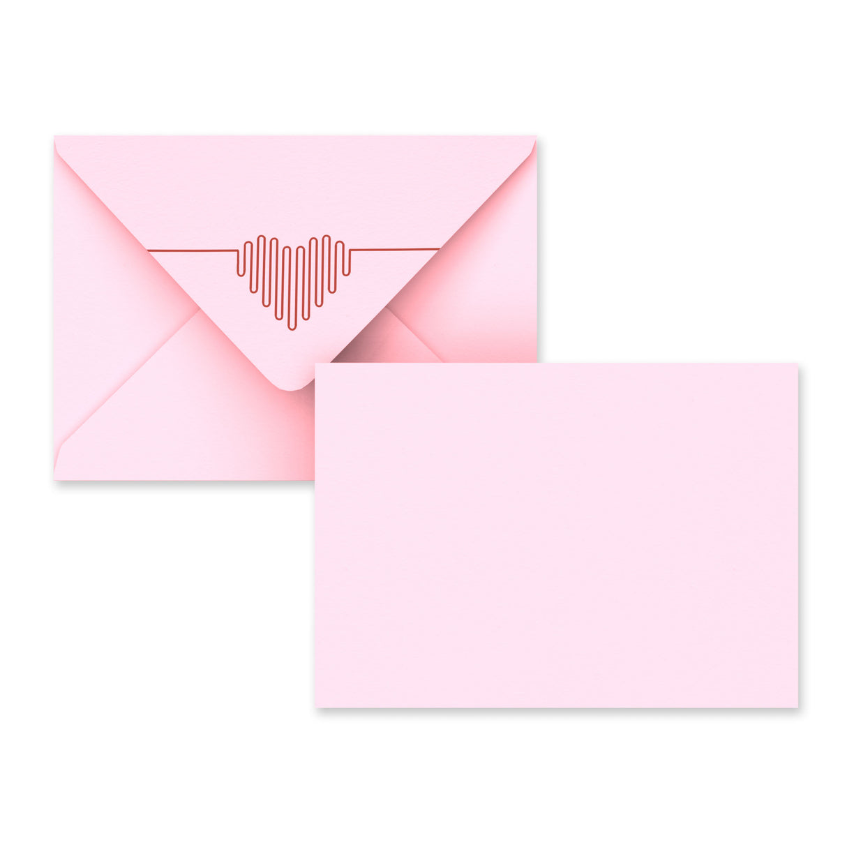 Valentine's Coloured Envelope (Heatbeat Design)