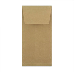 Kraft Gusset Recycled Envelopes Manila 220 x 110 mm (DL)