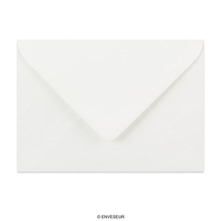 114x162 mm (C6) White Laid Envelope