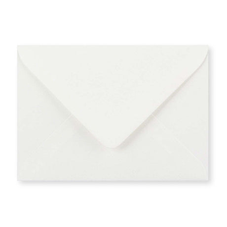 C6 White Gummed V-Flap Envelope (114 x 162mm)